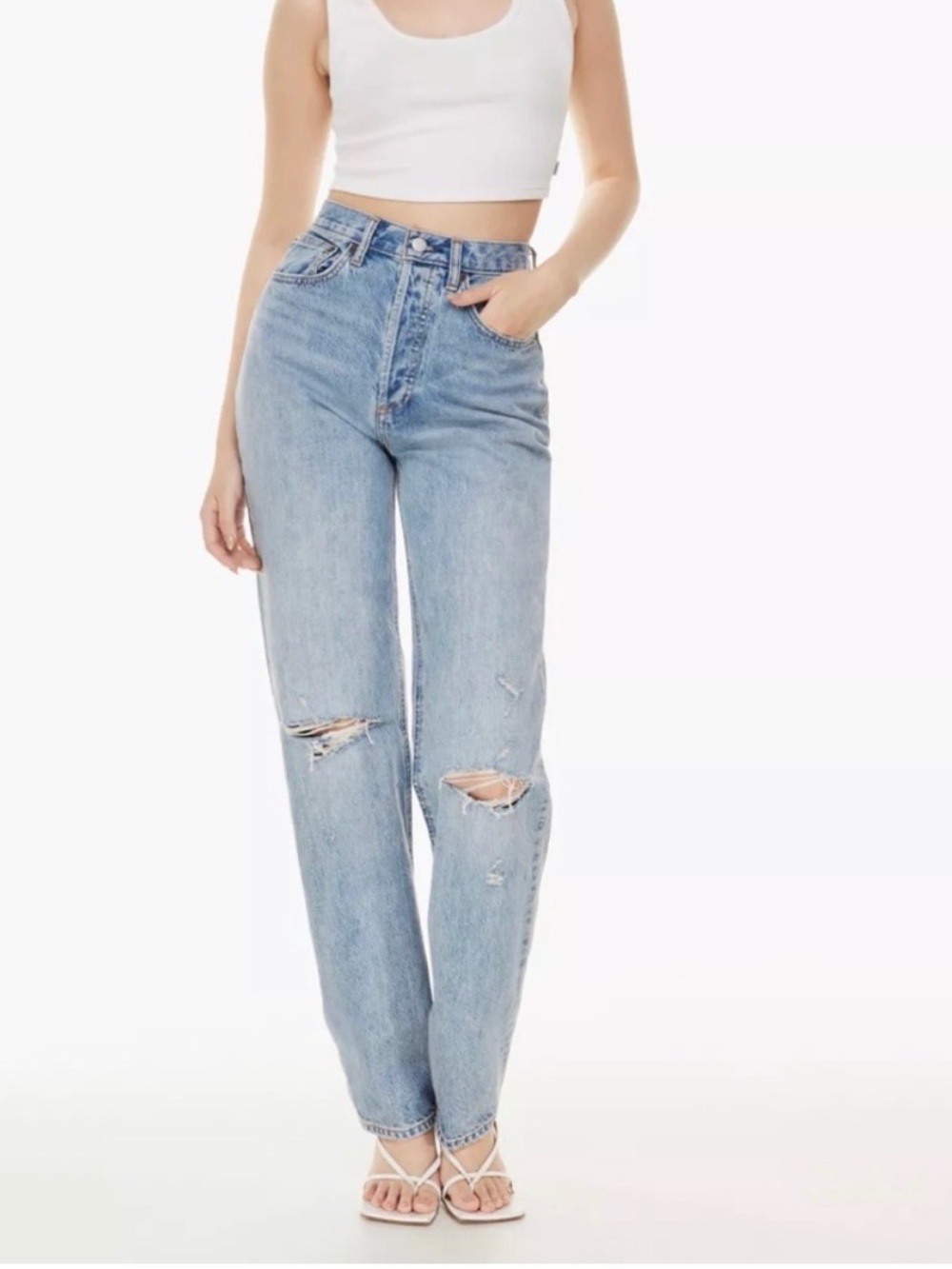 DENIM FORUM JONI HIGH RISE LOOSE